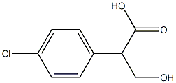 2-(4-chlorophenyl)-3-hydroxypropanoic acid Structure