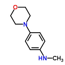 N-Methyl-4-(4-morpholinyl)aniline结构式