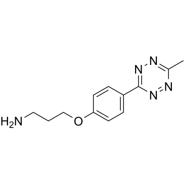 Methyltetrazine-propylamine HCl structure