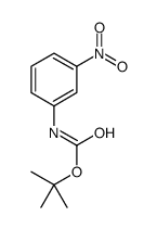 tert-butyl 3-nitrophenylcarbamate structure