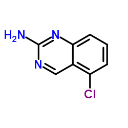 5-Chloro-2-quinazolinamine structure