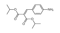 diisopropyl 4-aminobenzalmalonate结构式