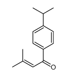 3-methyl-1-(4-propan-2-ylphenyl)but-2-en-1-one结构式