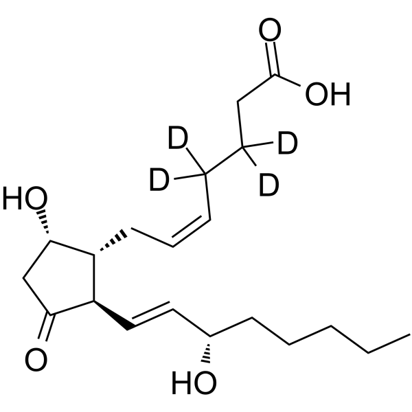 Prostaglandin D2-d4结构式