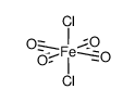 cis-[Fe(CO)4Cl2]结构式
