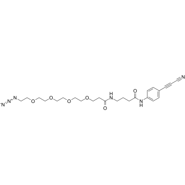 APN-C3-PEG4-azide结构式