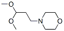 3-Morpholinopropionaldehyde dimethyl acetal结构式