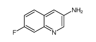 3-Quinolinamine,7-fluoro-(9CI) picture