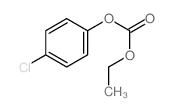 Carbonic acid,4-chlorophenyl ethyl ester structure