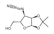 3-azido-3-deoxy-1,2-O-isopropylidene-α-D-ribofuranose Structure