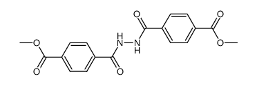 bis(4-methoxycarbonylbenzoyl)hydrazine Structure