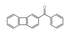 Methanone,2-biphenylenylphenyl- Structure
