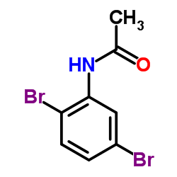 N-(2,5-Dibromophenyl)acetamide结构式