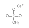 Cesium methanesulfonate Structure