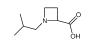 2-Azetidinecarboxylicacid,1-(2-methylpropyl)-,(2S)-(9CI) Structure