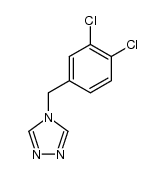 4-(3,4-dichloro-benzyl)-4H-[1,2,4]triazole Structure