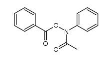 O-benzoyl-N-phenyl-acetohydroxamic acid结构式