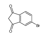 5-溴-1,3-茚满二酮结构式