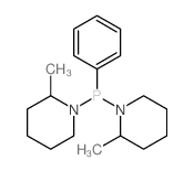 Piperidine,1,1'-(phenylphosphinidene)bis[2-methyl- (9CI)结构式