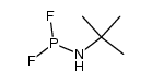 t-butylaminodifluorophosphine结构式