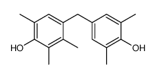 4-(4-Hydroxy-2,3,5-trimethylphenylmethyl)-2,6-dimethylphenol结构式