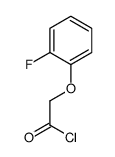 (2-Fluorophenoxy)acetyl chloride structure