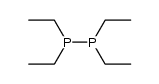 1,1,2,2-tetraethyldiphosphane Structure