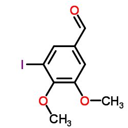 3-Iodo-4,5-dimethoxybenzaldehyde structure