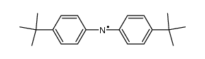 Bis(4-tert.-butyl-phenyl)aminyl结构式