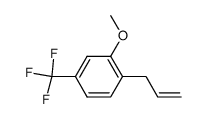 2-allyl-5-trifluoromethyl-anisole Structure