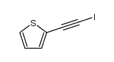 2-iodoethynyl-thiophene Structure