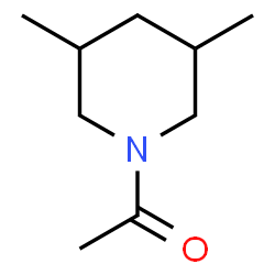 Piperidine, 1-acetyl-3,5-dimethyl- (9CI)结构式