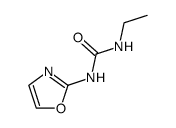 N-Ethyl-N'-(oxazol-2-yl)urea结构式
