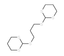 2-[3-(1,3-dithian-2-ylsulfanyl)propylsulfanyl]-1,3-dithiane Structure