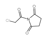 1-(2-chloroacetyl)pyrrolidine-2,5-dione结构式