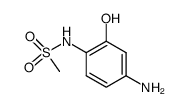 N-(2-hydroxy-4-aminophenyl)methanesulphonamide结构式