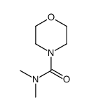 N,N-二甲基吗啉-4-甲酰胺结构式