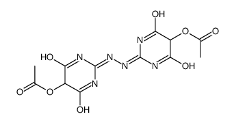 [2-[2-(5-acetyloxy-4,6-dioxo-1H-pyrimidin-2-yl)hydrazinyl]-4,6-dioxo-1H-pyrimidin-5-yl] acetate结构式