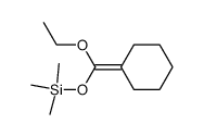 ethyl cyclohexanecarboxylate trimethylsilyl ketene acetal结构式