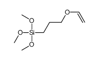 3-ethenoxypropyl(trimethoxy)silane结构式