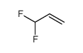 3,3-difluoroprop-1-ene Structure