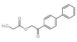 [2-oxo-2-(4-phenylphenyl)ethyl] propanoate picture