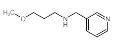 (3-METHOXY-PROPYL)-PYRIDIN-3-YLMETHYL-AMINE Structure