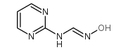 N'-HYDROXY-N-PYRIMIDIN-2-YLIMINOFORMAMIDE结构式