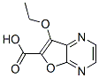 Furo[2,3-b]pyrazine-6-carboxylic acid, 7-ethoxy- (9CI)结构式