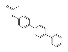 S-[4-(4-phenylphenyl)phenyl] ethanethioate结构式