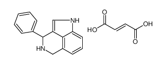 1,3,4,5-Tetrahydro-3-phenyl-pyrrolo(4,3,2-de)isoquinoline maleate结构式
