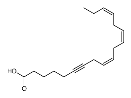 9(Z),12(Z),15(Z)-Octadecatrien-6-ynoic acid结构式
