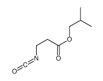 2-methylpropyl 3-isocyanatopropanoate结构式