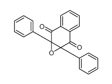 1a,7a-diphenylnaphtho[2,3-b]oxirene-2,7-dione结构式